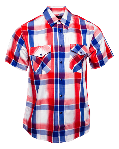 THE FALLEN BAMBOO SHORT SLEEVE BUTTON UP - MENS